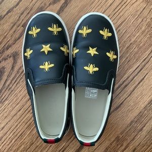 Gucci toddler slip on sneakers